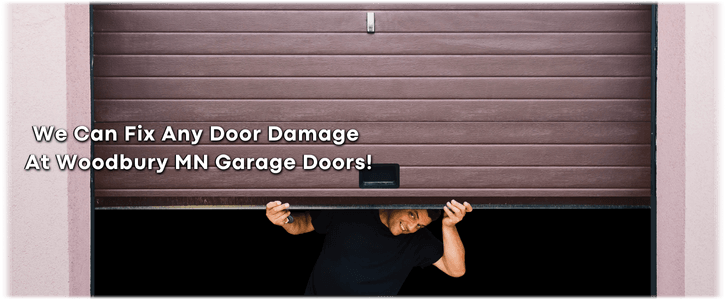 Garage Door Off Track In Woodbury MN
